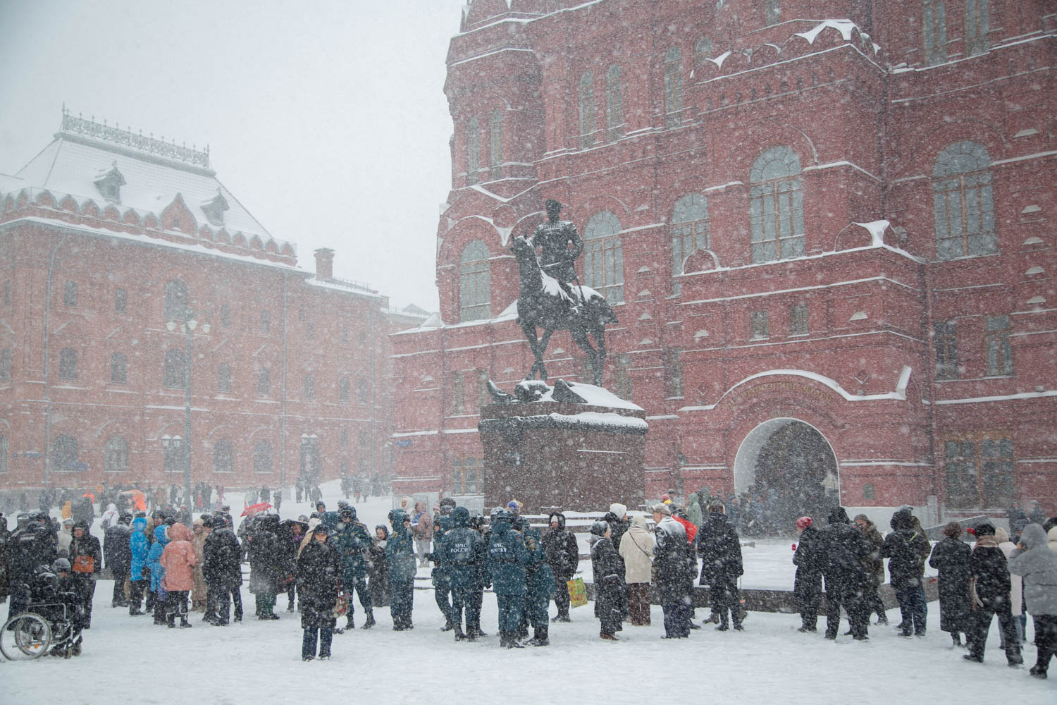 На Москву идет вторая волна похолодания со снегом – ОСН